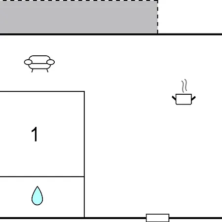 公寓 1 Bedroom Beautiful In Luka *